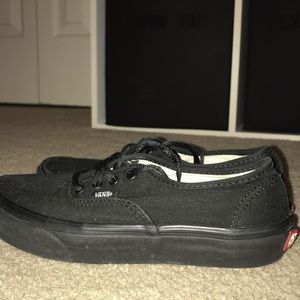 Black Vans!